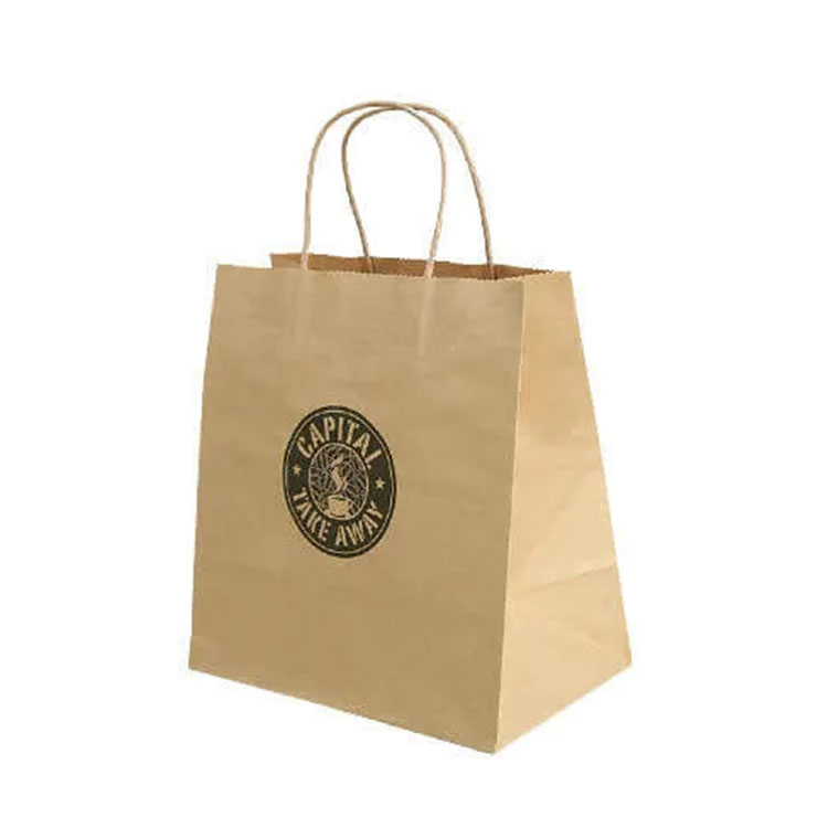 Bolsas de papel impresas personalizadas con logotipo